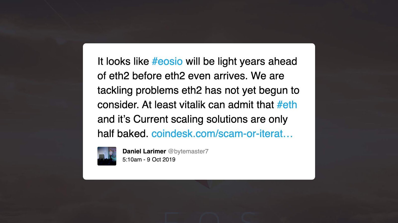 Block.one首次推出EOSIO 2，针对开发人员进行了改进插图